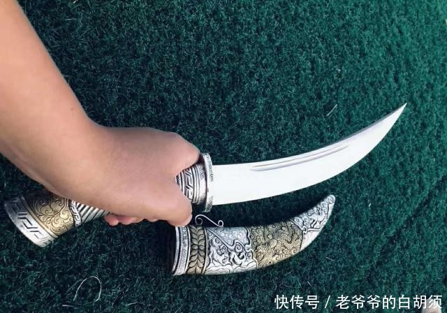 「鉴赏」藏族拉孜小弯刀—金龙