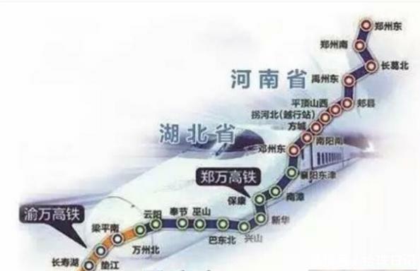  #郑渝#郑渝高铁为什么河南表现很积极, 湖北重庆并不积极