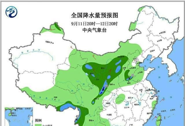  高温|9月12号7点至15号，未来3天全国暴雨、大风、高温天气情况