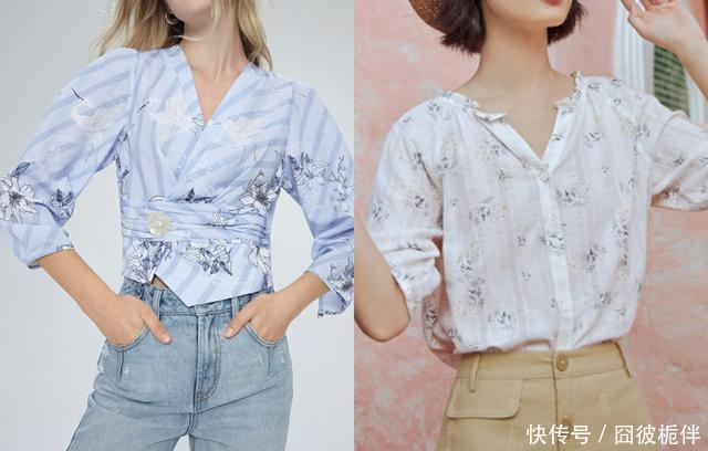 #尔雅#春暖花开踏青去,穿上一件碎花单品,温婉尔雅美得像幅画