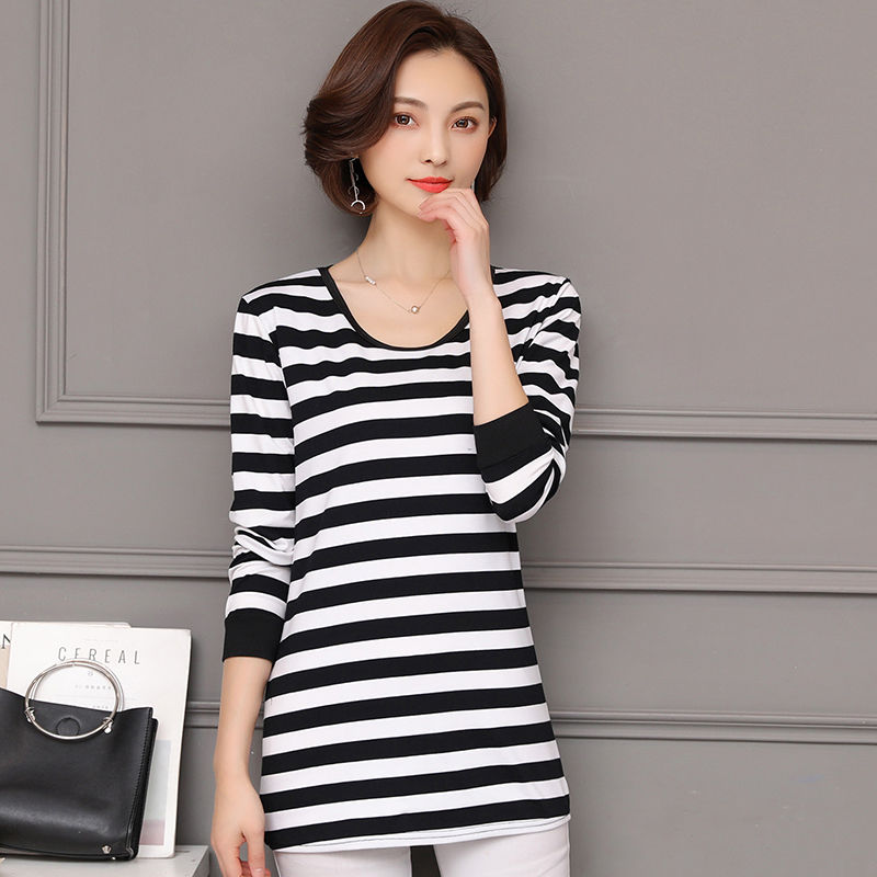 哇塞!今秋T恤真是又时尚又显嫩,妈妈一下子买了三件