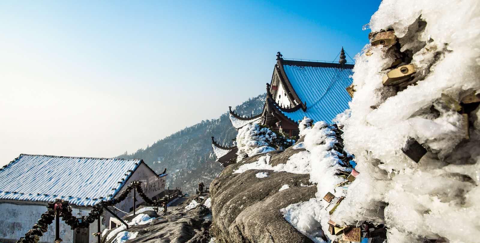  『圣地』我国佛教四大名山之一 有“莲花佛国”之称 成世界地藏信仰的圣地