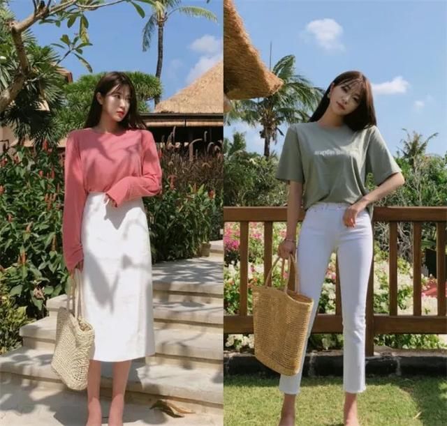 搭配｜Less is more！30套时髦又舒适的韩系淑女风穿搭 基础款也