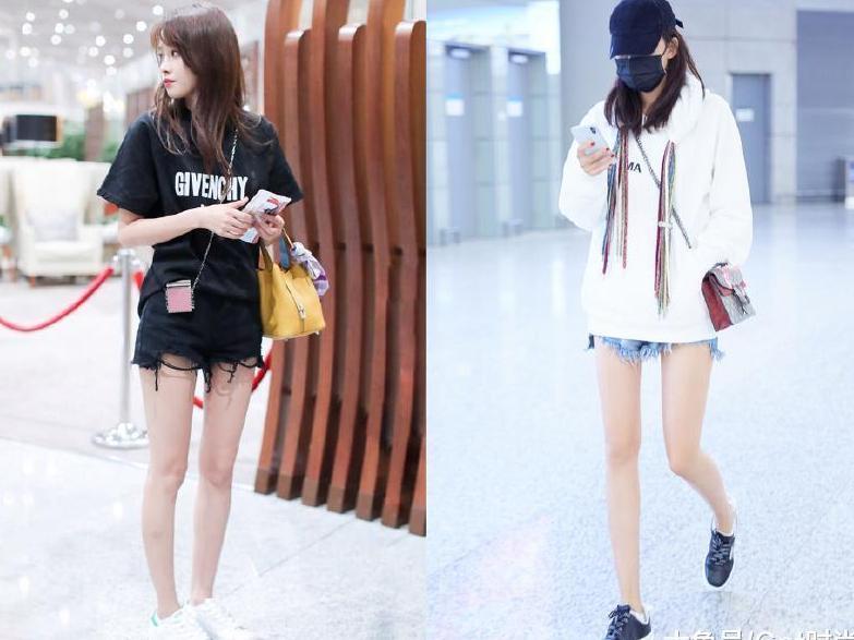 孙怡只是胖着玩玩? 穿卫衣搭配热裤,“筷子腿”也回来了