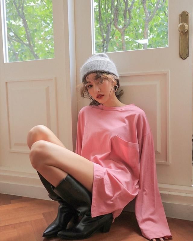  粉色■脱下灰蓝黑，粉色系穿搭打造青春少女感，一起做水蜜桃女孩吧