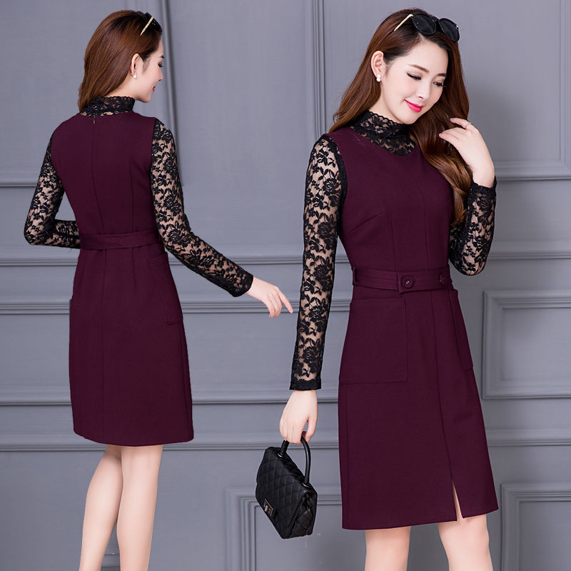 有档次的这几款秋装连衣裙，穿出女人气质，回头率100%