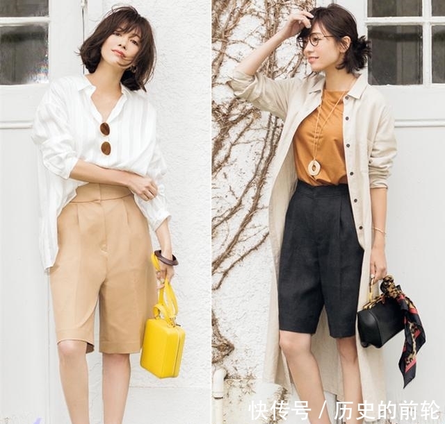  #立领衬衫#2020年春夏衬衫就要这样穿，不装嫩不老气，优雅精致又有高级感！
