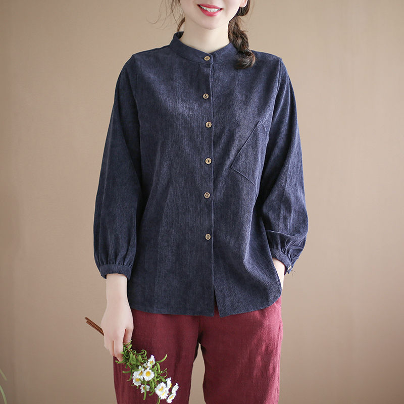 若你也是70后，秋天别穿毛衣，显气质的棉麻装，好穿洋气还减龄