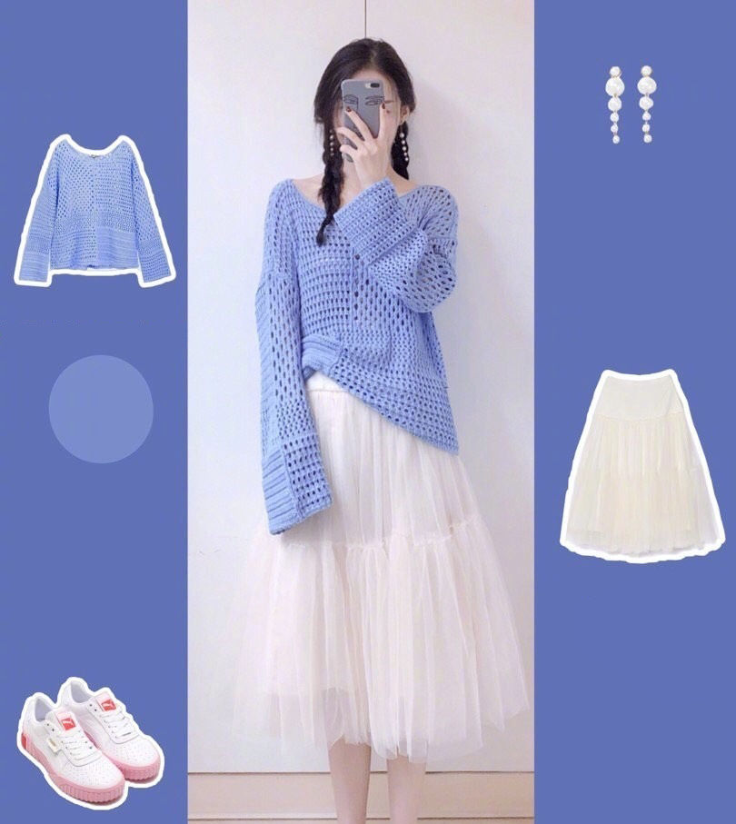  #任你选#一周穿搭不烦恼,可盐可甜的日常风,9套look任你选