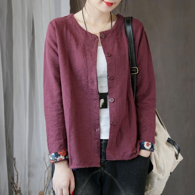 中秋回娘家，穿这”显瘦“棉麻装!贼洋气，美得同村人移不开眼