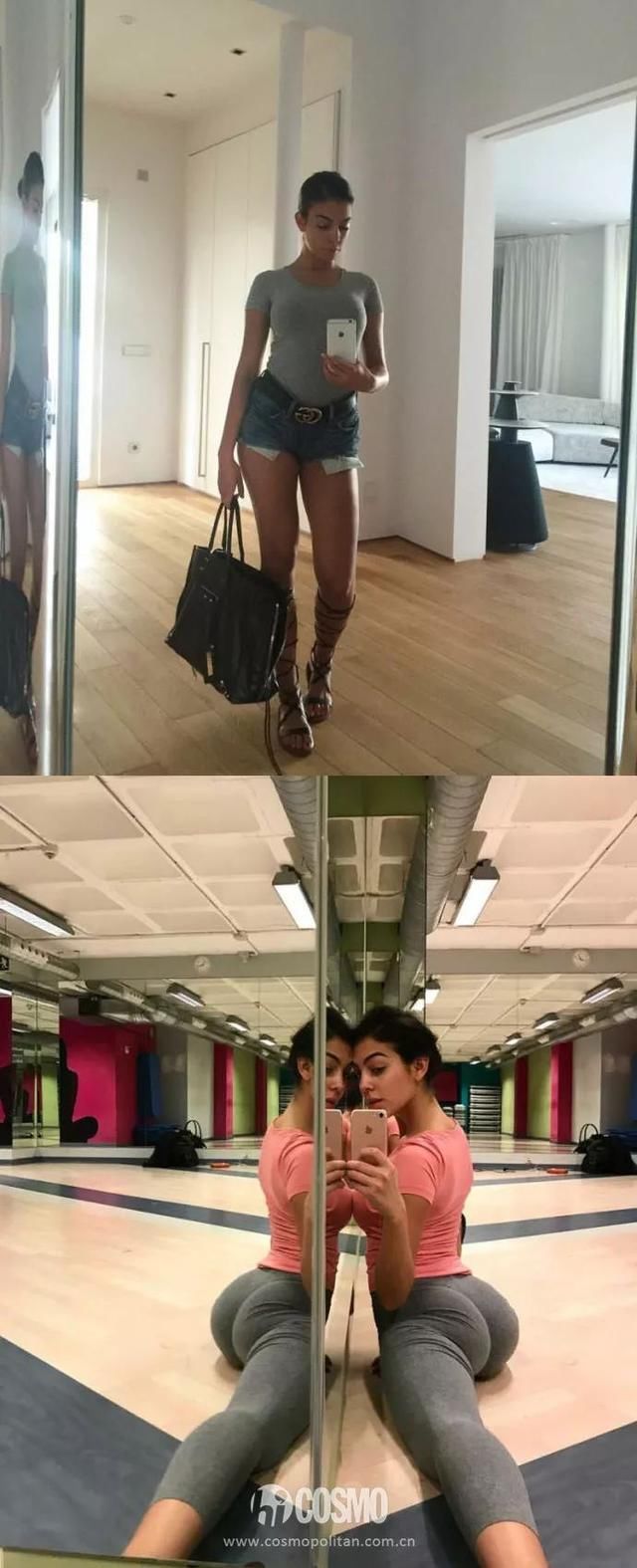 真的瘦|C罗不可怕，他女友的巨型蜜桃臀才可怕