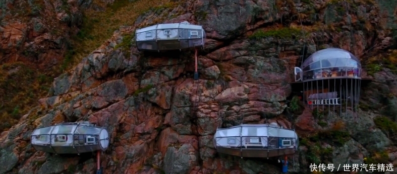 建在百米悬崖上的酒店，还是全透明的，你敢住吗