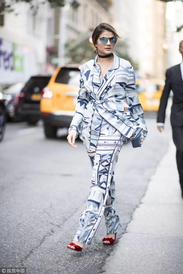 时尚圈宠爱的睡衣风,和睡衣真不同