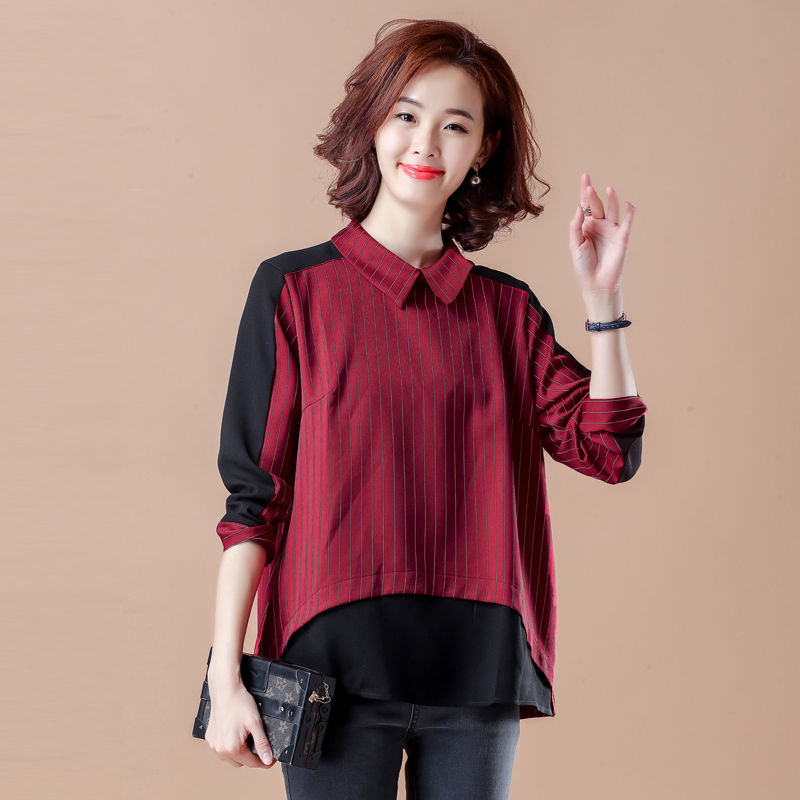 若你身高低于160，秋后少穿长裙，试试娃娃衫，洋气减龄又遮肉