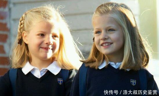 西班牙老国王进疗养院休养,王后带2公主去探望