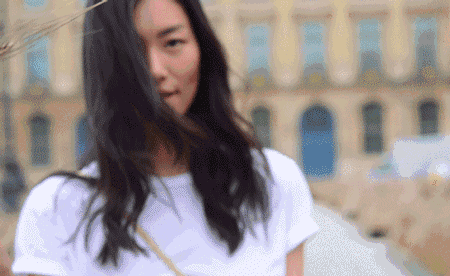  平底鞋+高腰裤穿得好，真没高跟鞋什么事了!