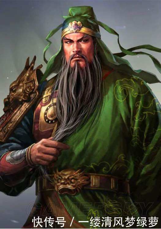 中国古代108位名将排行榜之偏将七十二位(下半部)关羽仅排名105