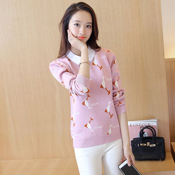 偷偷告诉你!今年流行“毛衣+娃娃衫”，洋气还舒适，简直美翻天