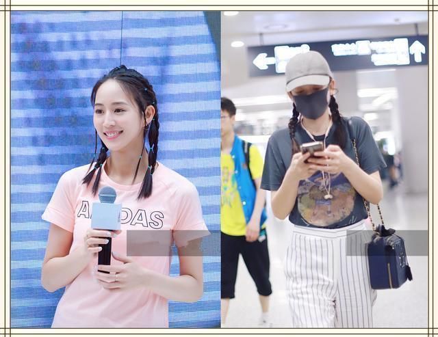 本以为35岁张钧甯扎麻花辫够嫩的了，可看到39岁陈乔恩，我沉默了