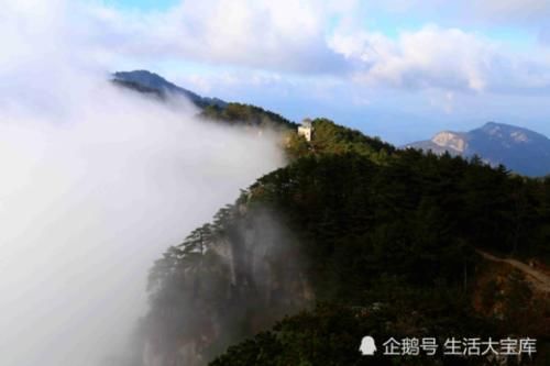 中国最独特的景区，一座山分为两个景区，一半在安徽一半在湖北