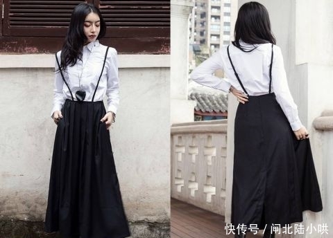  知性■2020年超火的“衬衫+半身裙”的知性风：让你高级又惊艳！