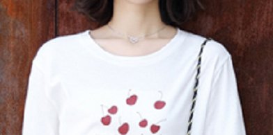 太美了,长这么大第一次见到,T恤也能穿出迷人魅力,绝美