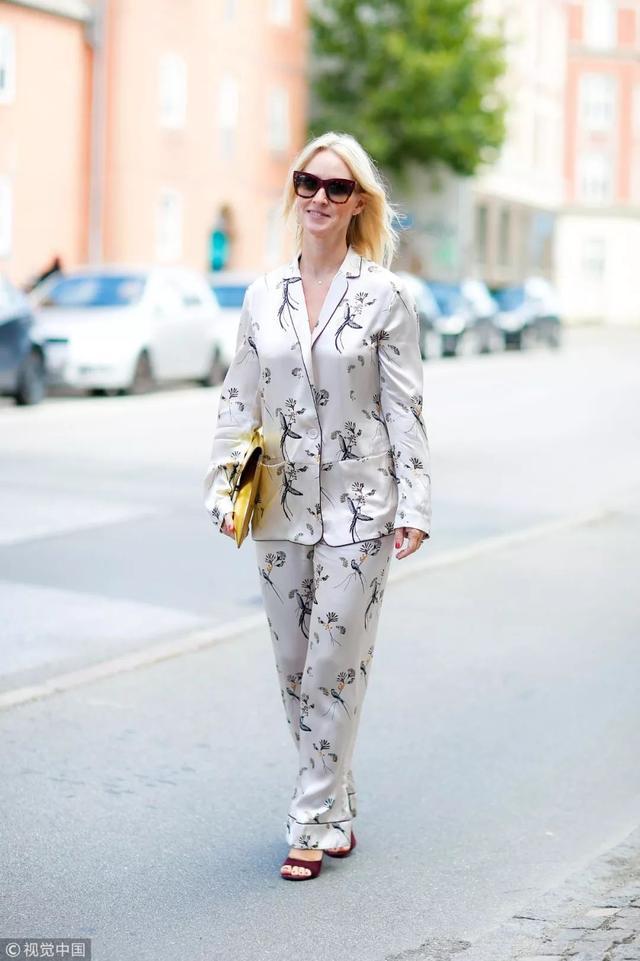 时尚圈宠爱的睡衣风,和睡衣真不同