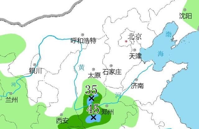 河北 山西 陕西注意！大面积降雨来了！中到大雨将落在以下区域