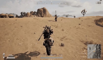 绝地求生:除了方向控制键,摩托车居然还有这些