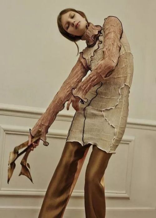 荷叶边最小化成莴苣边