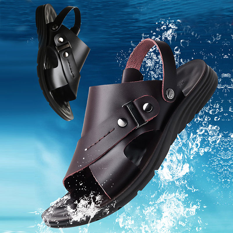 有一种凉鞋叫:蜈蚣鞋，柔软透气，适合7080男人，体面高贵