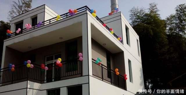  亲戚@不顾亲戚和家人反对，在老家盖了栋中式别墅，花去30万！