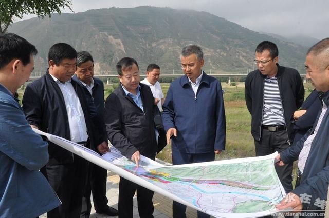 赵四辈调研甘肃(天水)国际陆港规划及配套建设