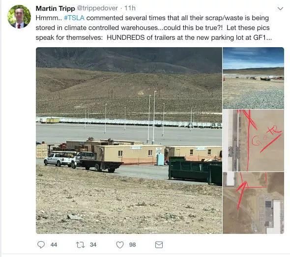 “叛徒”推特爆猛料--有批 Model 3 用了坏电池，若属实则为特斯