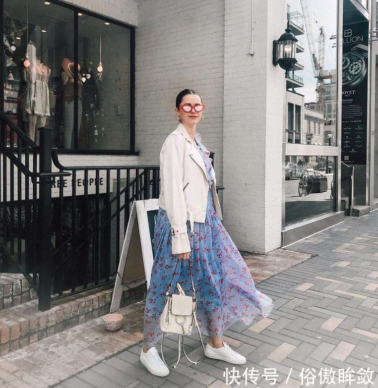  「阳光」夏日连衣裙太单薄，配上外套才好看！还不怕热辣阳光