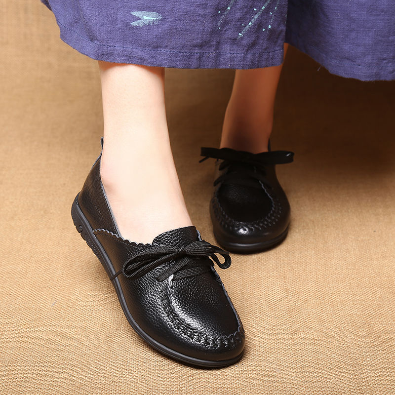 天哪老婆不穿高跟鞋了，早秋刚上新的“妈妈鞋”，每双都舒适养脚