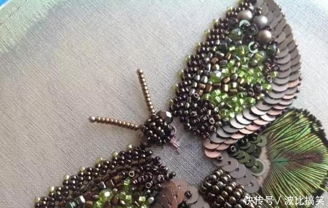 【珠绣胸针】你离小仙女只差一件闪闪的配饰,DIY手工珠绣饰品,附教程