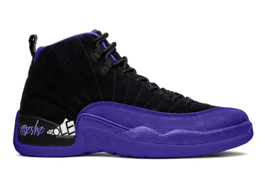  AJ12■资讯丨AJ12黑紫配色曝光，近几年被冷落的它会再次倒闭吗？