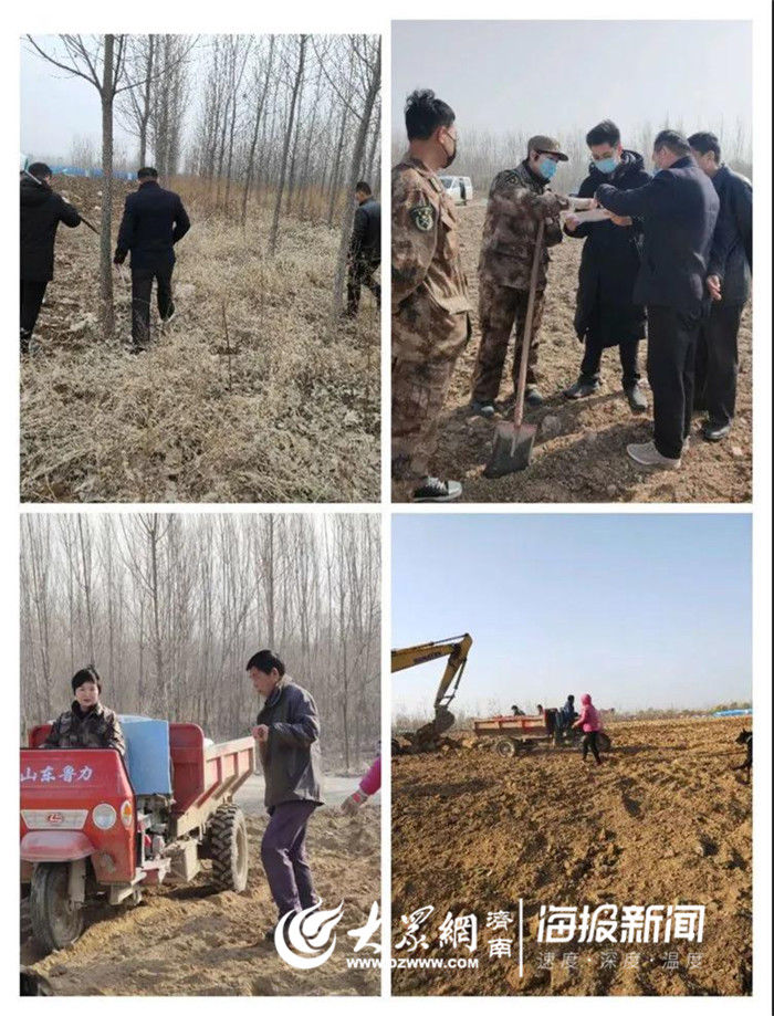  【工作】槐荫区吴家堡街道石佛屯村四十亩荒地完成复耕