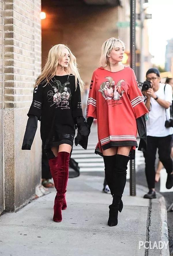 说起休闲，是时候祭出我时髦的“T恤裙”!