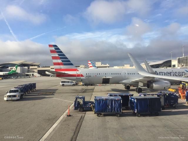 在美国乘飞机见闻