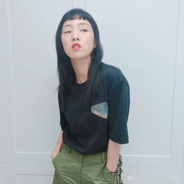 Yamy换发型了，眉上刘海被吐槽，和徐梦洁同框对比很明显