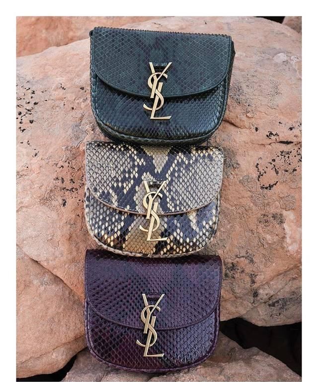  『新款』以新生代模特儿Kaia Gerber命名：Saint Laurent 新款包KAIA
