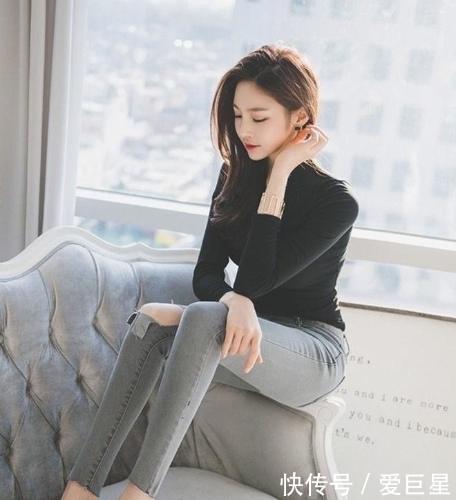 味儿|牛仔裤展现女性的自信穿搭,让你身姿妙曼显温柔女人味儿