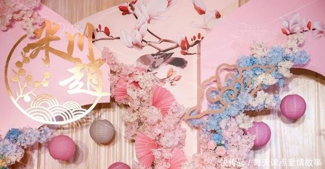 『这场』这场浪漫的日式中国风樱花主题婚礼实在太美