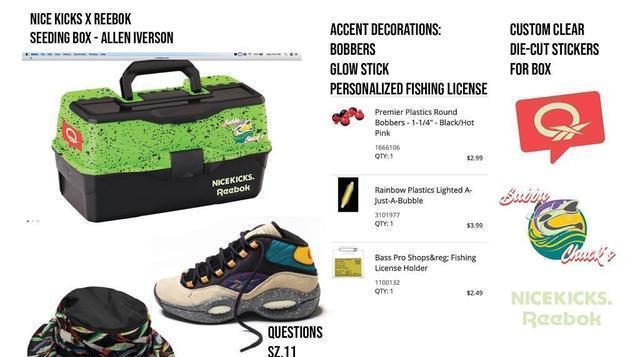  『球鞋』买球鞋送工具箱？这双店铺联名的ReebokQuestion真的太酷了