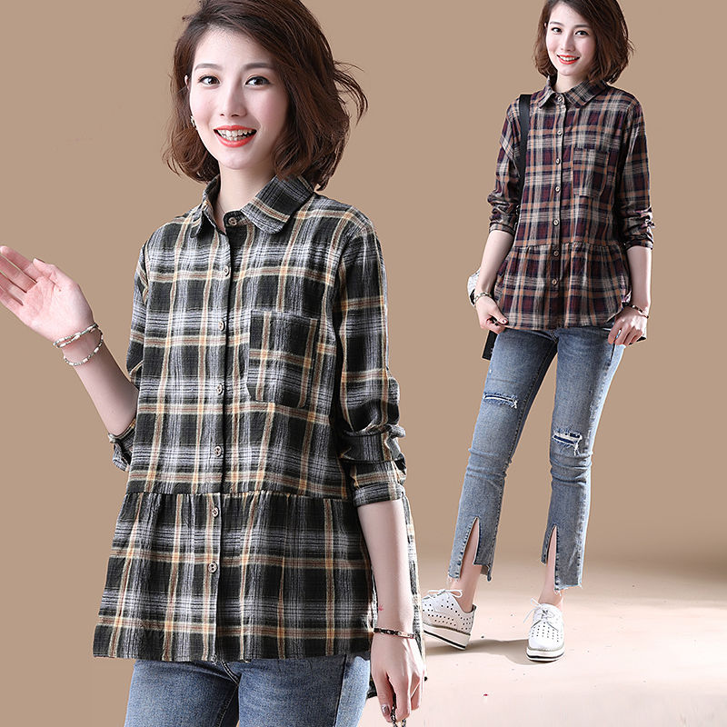 43岁老婆，从不穿的邋邋遢遢!洋气娃娃衫+铅笔裤，你穿你瘦美