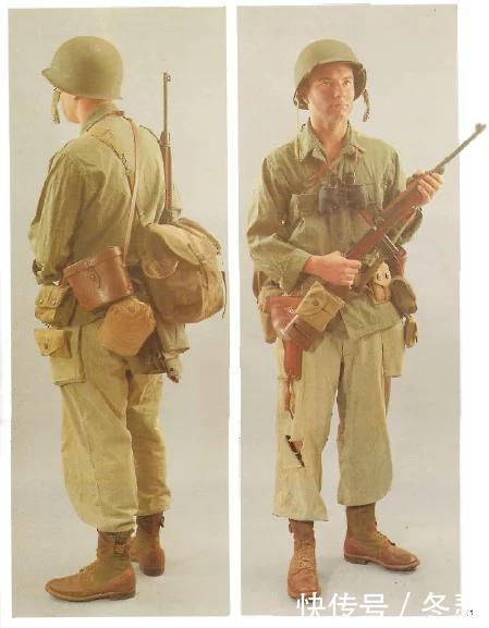 二战美国陆军军装以及单兵装备