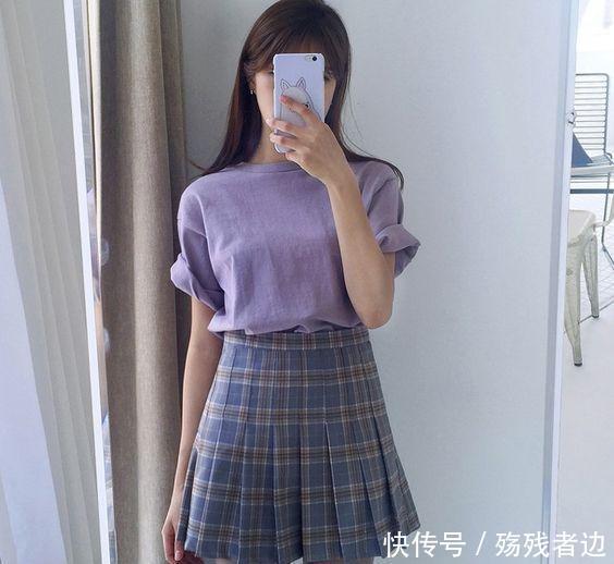 『日常』学生党日常穿搭,简单的穿搭方式,让你成为校园女神!