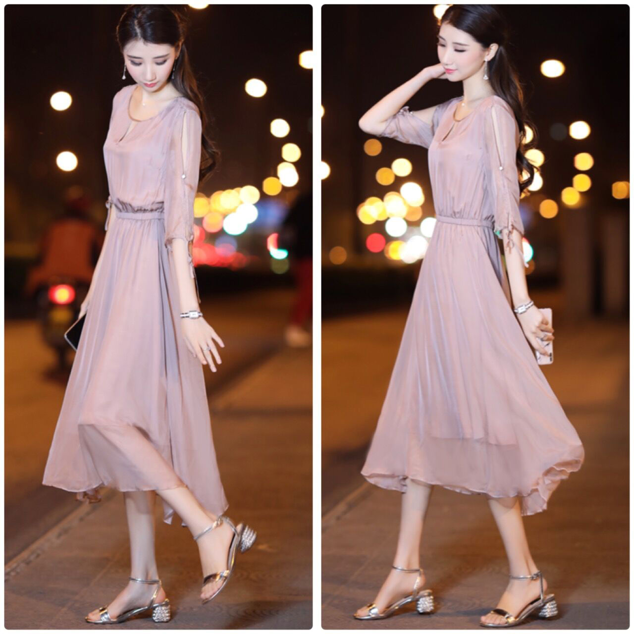 三伏天流行一种“冷淡风”，高雅又显年轻，上身女神范十足